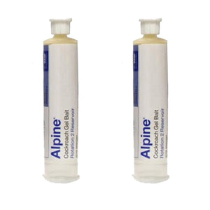 Alpine Cockroach Gel Bait Rotation 2 Reservoir - 2 PCS 30 Gram Tubes